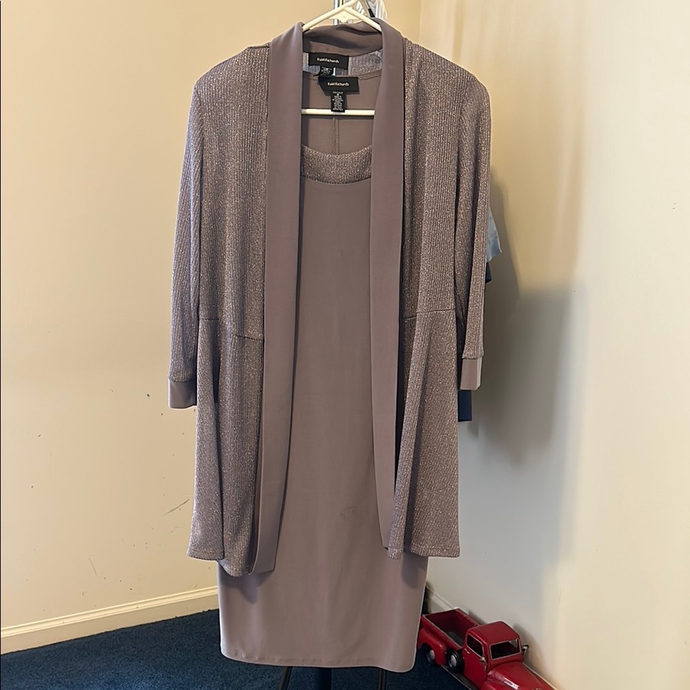 R&M Richards Mauve Dress with Jacket
